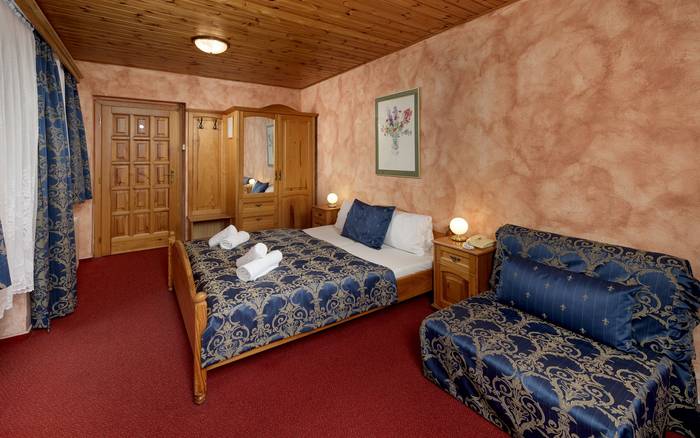 Dvoulůžkový pokoj s přistýlkou - Hotel Martin