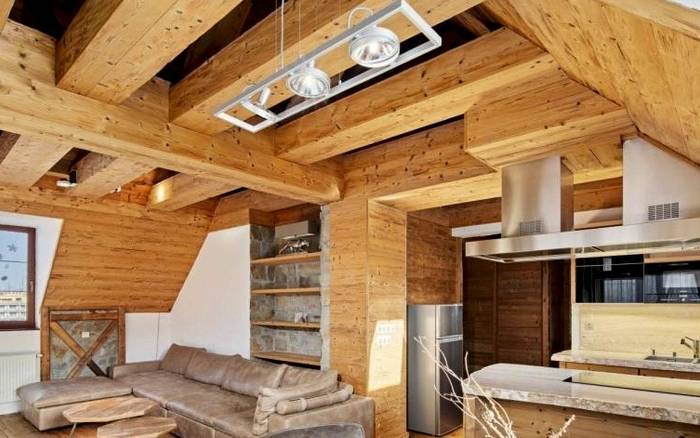 Prezidentský Apartmán s 2 spálňami a s 2 kúpeľňami v budove Residence - Výhľad na Tatry