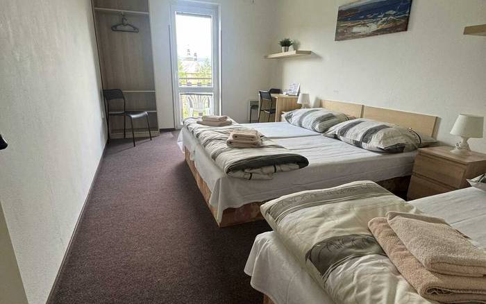 Rodinný pokoj s balkonem