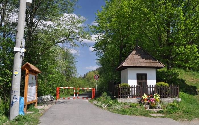 Na rozhľadni na vrchu Bobovec nad Starou Bystricou 