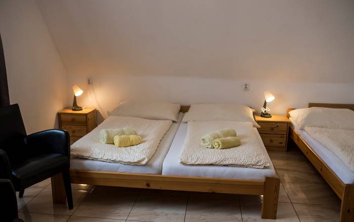 Čtyřlůžkový pokoj