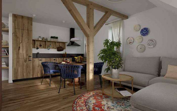 Luxusní mezonetový apartmán č.6