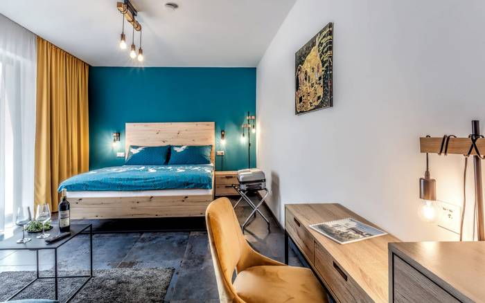 Dvoulůžkový pokoj Deluxe s privátní terasou