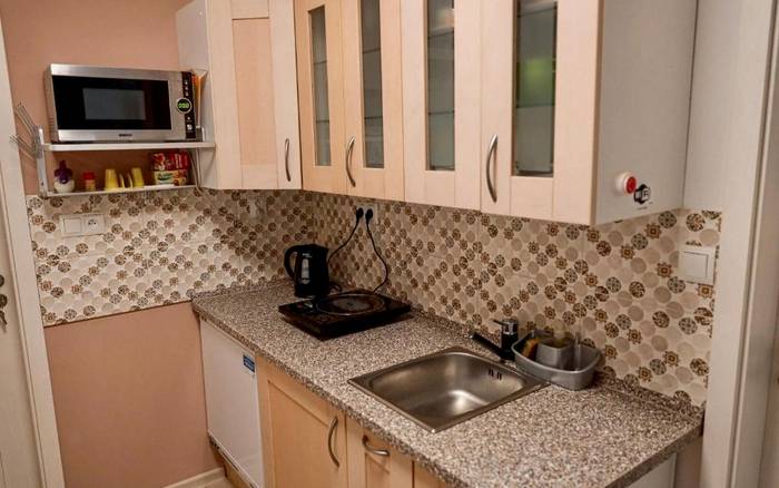 Apartmán B - kuchyňa