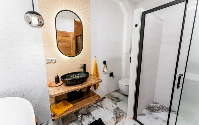 Apartmán č.1 s terasou a výhledem