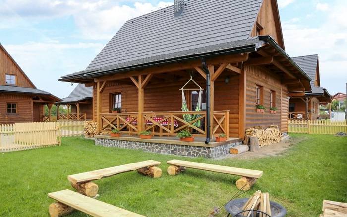 Liptovské chaty - Liptovský Trnovec - wooden houses