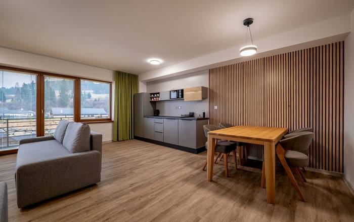 Apartmán A2 kuchynka