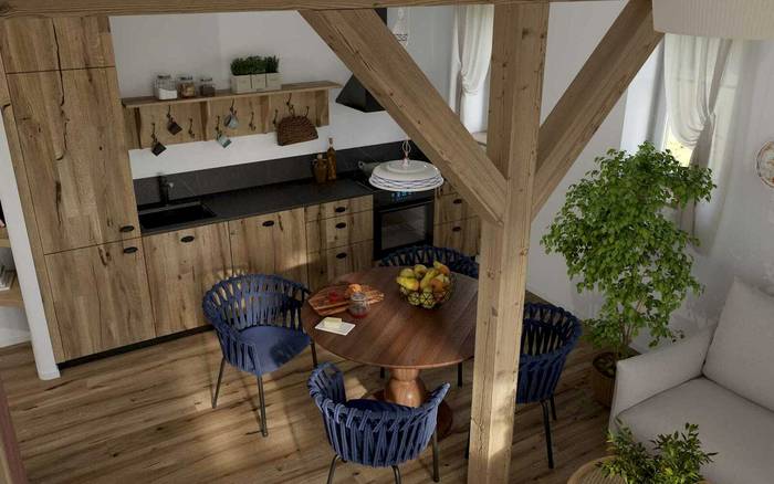 Luxusní mezonetový apartmán č.6