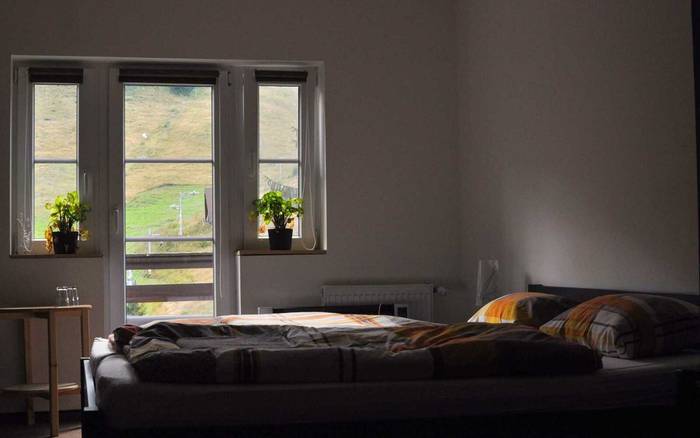 Dvojlôžková izba s kúpeľňou a balkónom