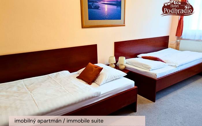 Imobilný apartmán - spálňa