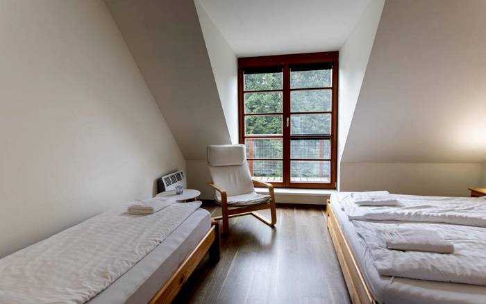 Apartmán Deluxe s kuchyňkou, terasou a balkonem pro 6 osob