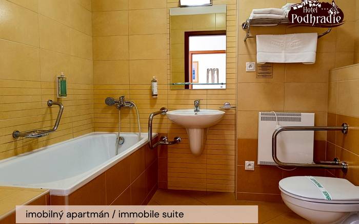 Imobilný apartmán - kúpeľňa