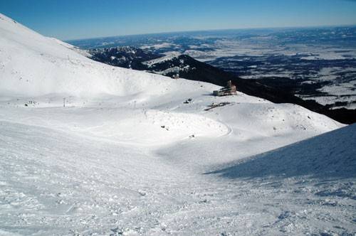 Lyžiarske stredisko Skalnaté pleso - Štart