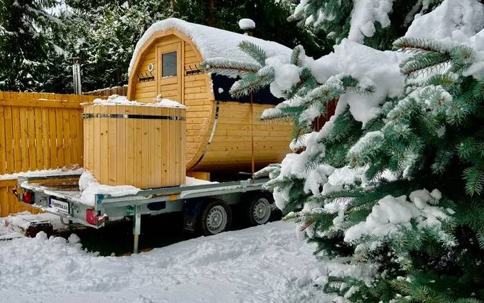 Fínska sauna pre 6 osôb 🙂