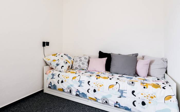 Velký rodinný apartmán – Antracitový