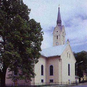 Kościół rzymskokatolicki pw Wniebowzięcia NMP Mary - Ľubica