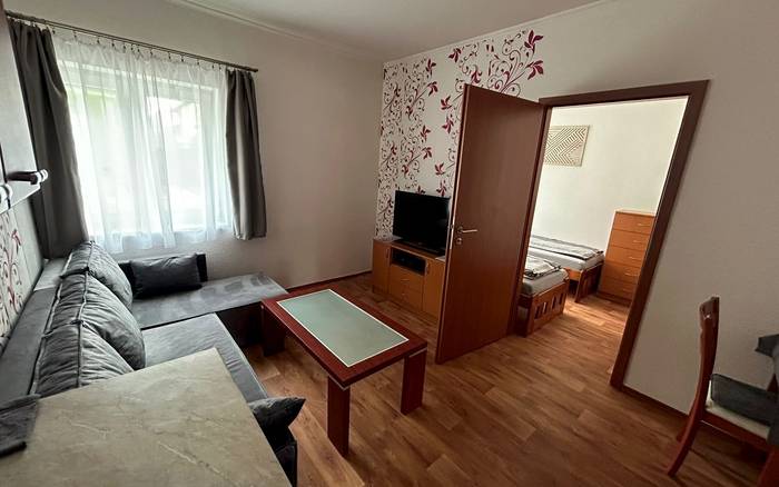 AP č. 1 - obývací pokoj s kuchyňským koutem