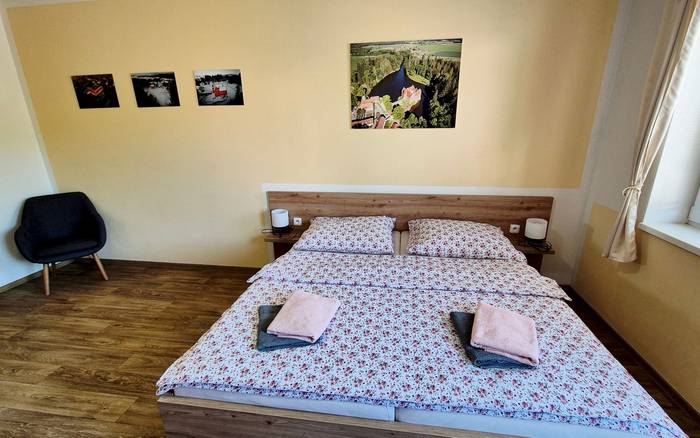 1. Apartmán s kuchyňkou, bezbariérový v přízemí