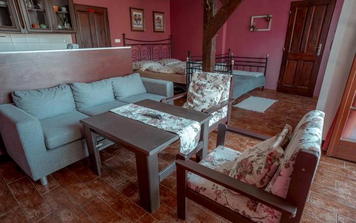 Apartmán s 1 spálňou a terasou