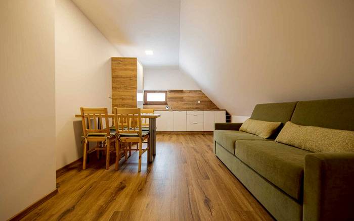 Apartmán v podkroví