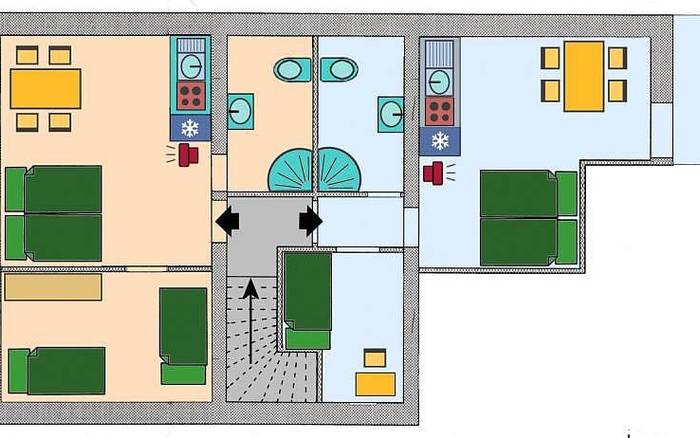 Apartmán 2, 3