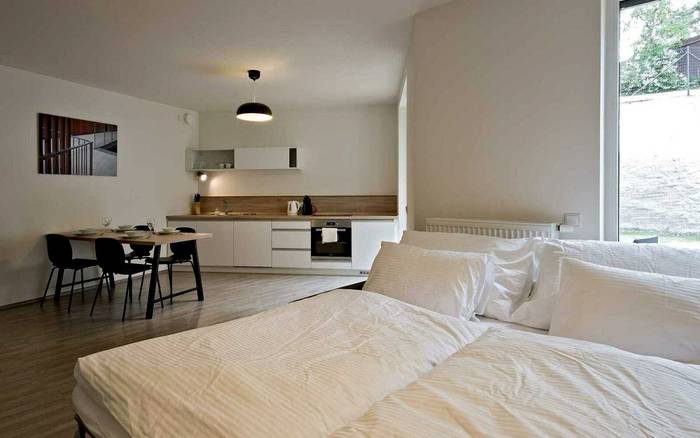 Apartmán 2+kk s balkonem nebo terasou, Apartmán 3+kk s balkonem nebo terasou