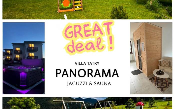 Villa Tatry Panorama JACUZZI & SAUNA