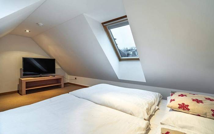 Apartmán Mezonet v hlavnej budove hotela - Výhľad na Tatry