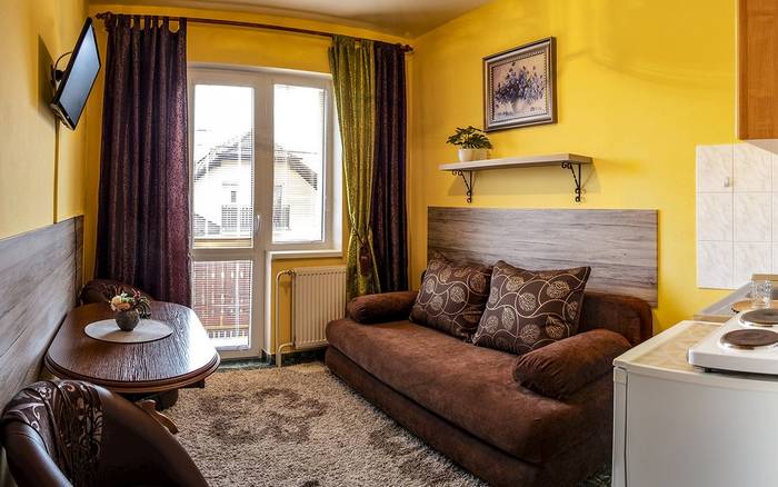 Štvorlôžkový apartmán s balkónom