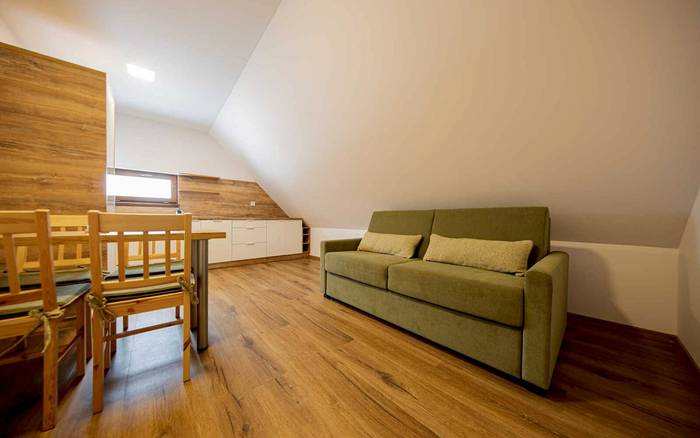 Apartmán v podkroví