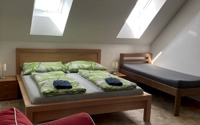 Třílůžkový apartmán v 1. patře