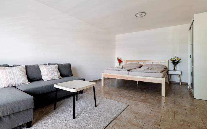 Apartmán v přízemí s terasou