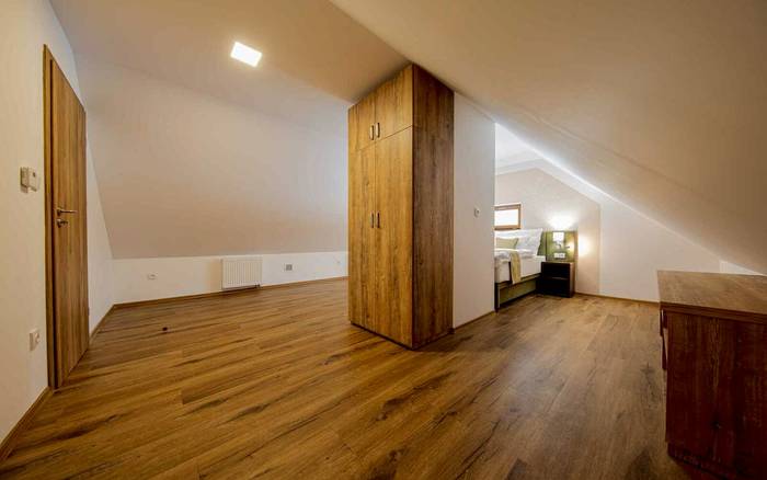 Apartmán v podkroví