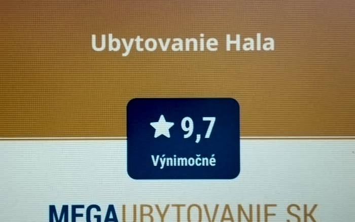 Ubytovanie Hala