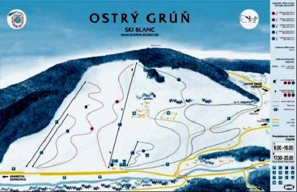 Ski Blanc Ostrý Grúň