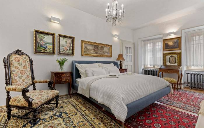 Apartmán so sprchovacím kútom a súkromnou terasou