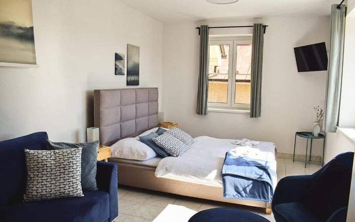 Apartmán s 2 spálňami a výhľadom na vodu