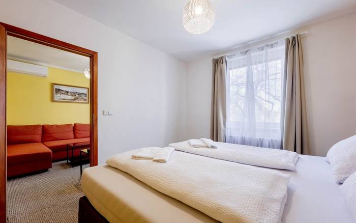 Malý dvoupokojový apartmán