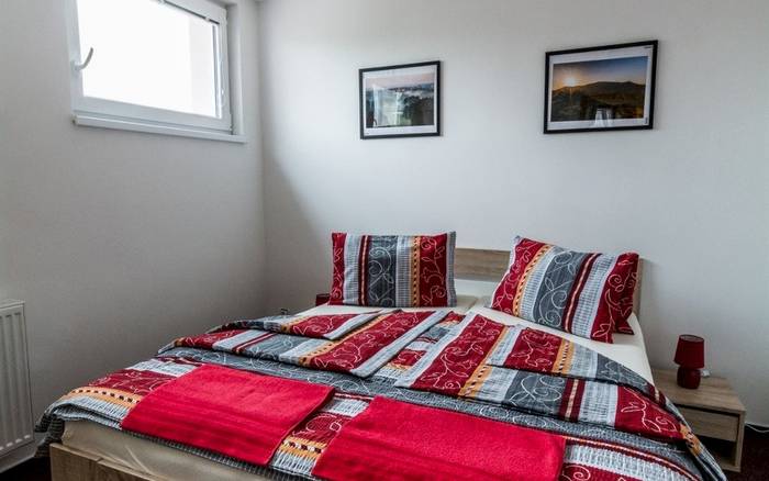 Apartmán s 1 ložnicí - dvůr