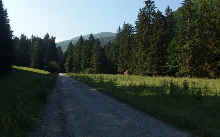 S deťmi na bicykloch Belianskou dolinou