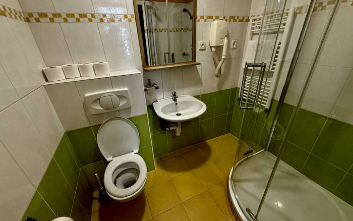 Pokoj Privat Double s vlastní koupelnou a wc