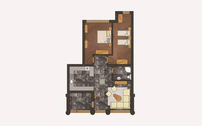 Apartmán č. 2
