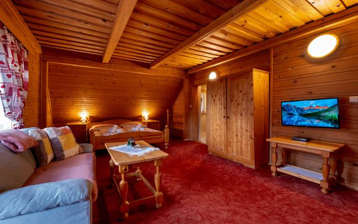Jednoizbový apartmán s balkónom