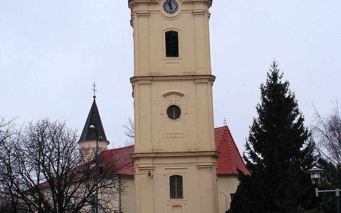 Leaning tower in Vrbové