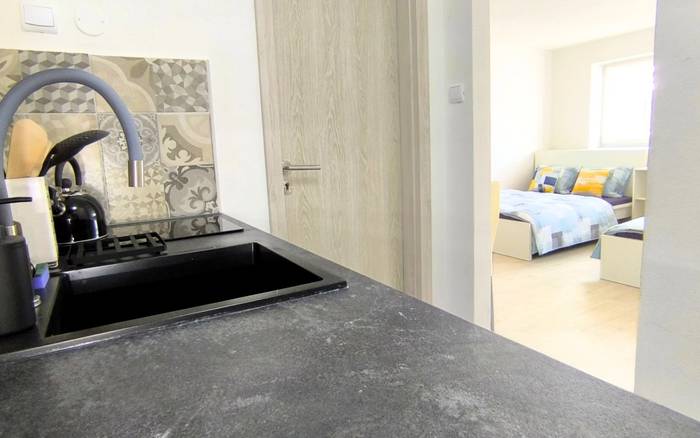 Čtyřlůžkový apartmán č. 11