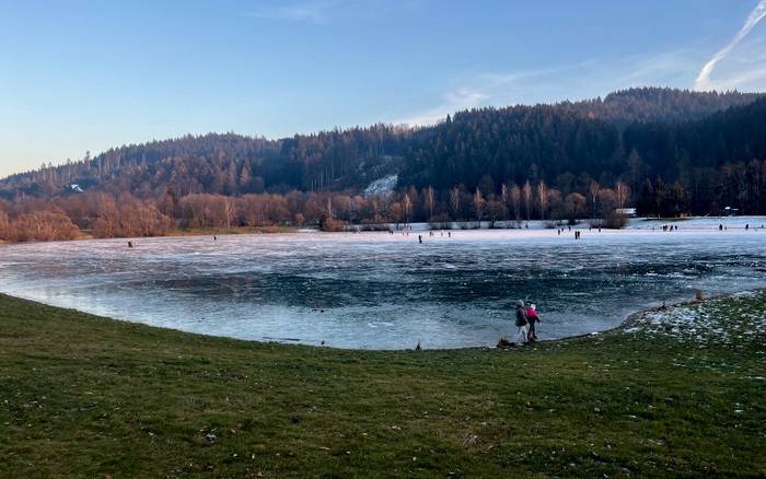 Kluziště 5km od chalupy