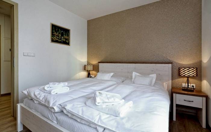 Rodinný Apartmán se 2 ložnicemi a balkonem