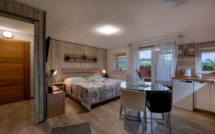 Štúdiový apartmán na 1. poschodí Časť C
