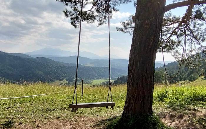 Pieniny - hojdačka s nádhernými výhľadmi