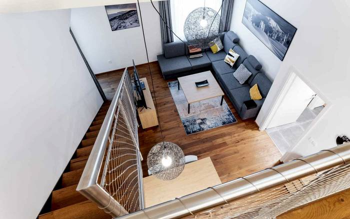 3.19 Rodinný Mezonetový apartmán se 2 ložnicemi a balkonem